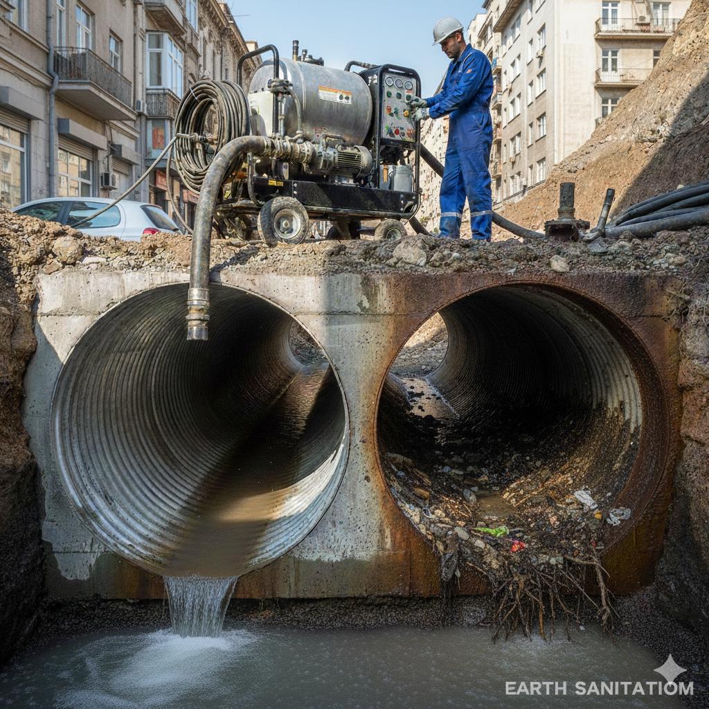 Curage de canalisations